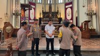 pengamanan gereja