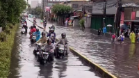 jalur transjakarta banjir