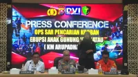 polda banten preskon jurnalis hilang