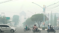 asap karhutla di palangkaraya